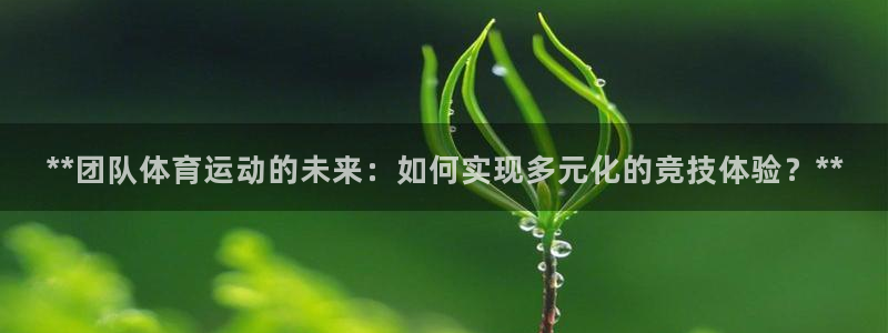 678体育app：**团队体育运动的未来：如何实现多元化的竞技体验？**